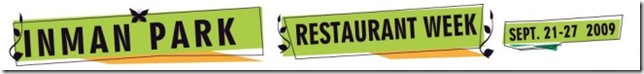 Inman Park Restaurant Week Logo