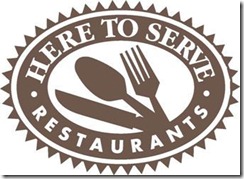 here to serve logo