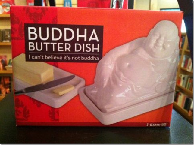 buddha butter dish